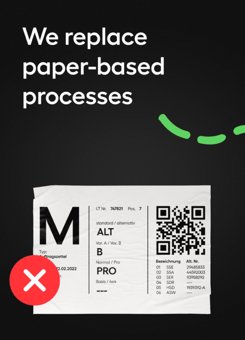 ekko replaces paper-based processes